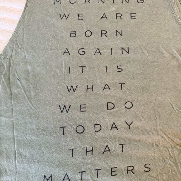 Sleeveless Sage Green Tank Top - Picture 3 of 5